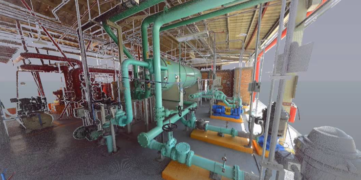 Detalle de modelado BIM 3D