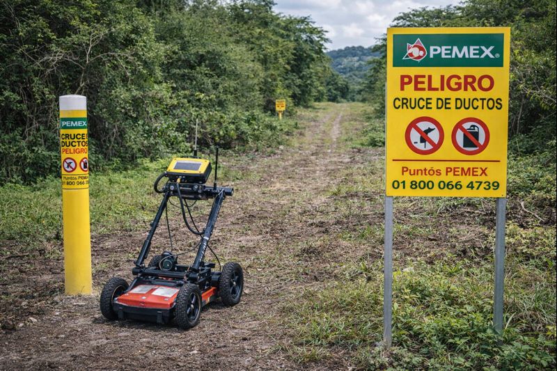 Cruces con Ductos de PEMEX - Estudios geofísicos para viabilidad técnica