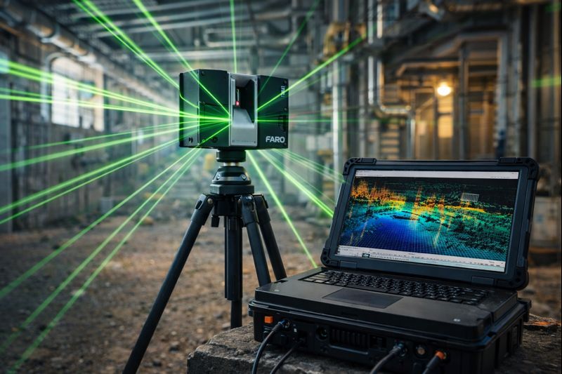 Escaneo Láser 3D - Digitalización con precisión milimétrica