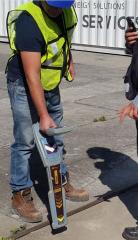 Marcaje de tuberías localizadas en superficie